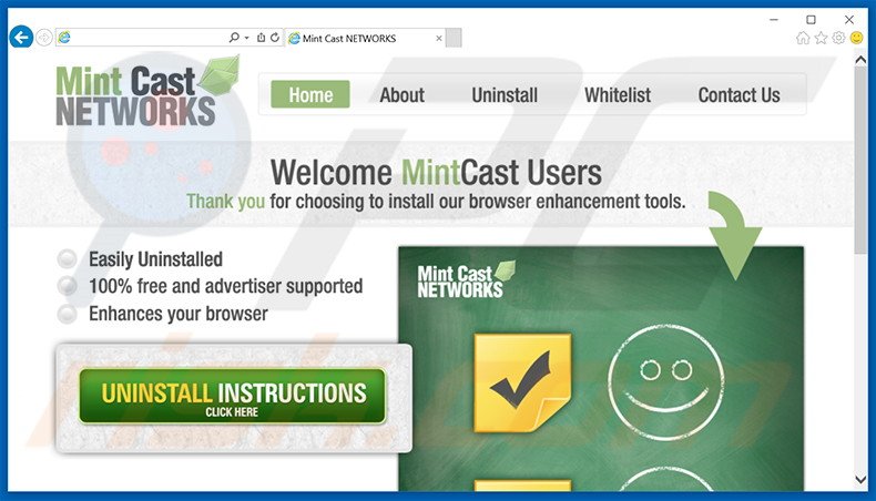 Adware Mint Cast Networks