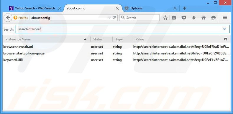 Removendo a página inicial Search Know e motor de busca padrão do Mozilla Firefox