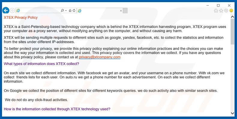 Adware XTEX