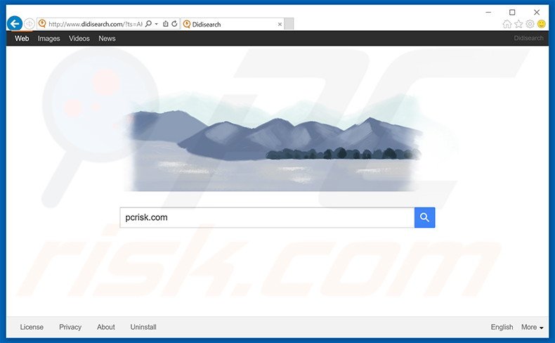 sequestrador do navegador didisearch.com
