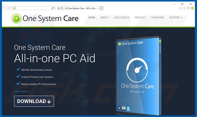 Adware do System Care