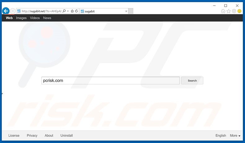sequestrador do navegador sugabit.net