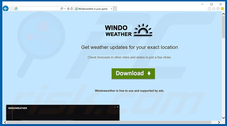 Adware Windoweather