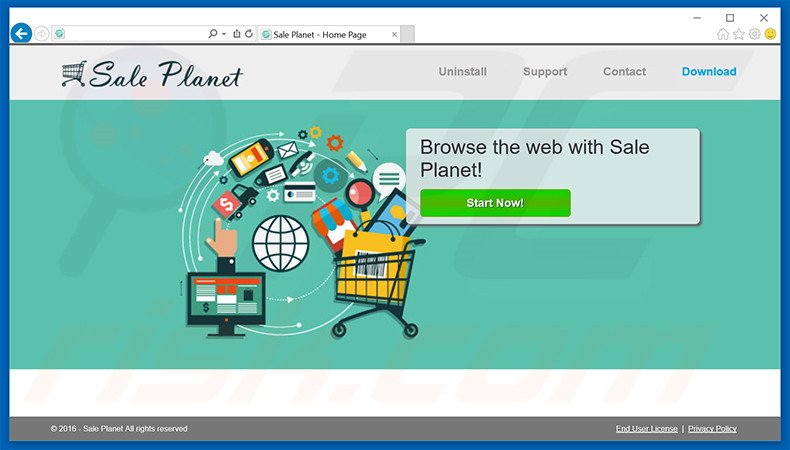 Adware Sale Planet