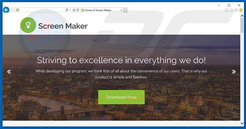 Adware Screen Maker