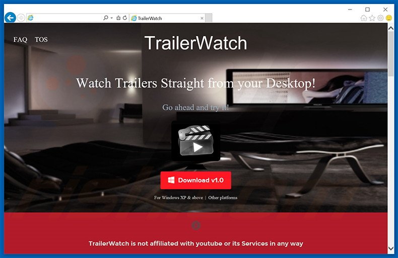 Adware TrailerWatch