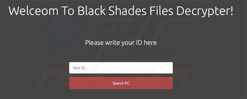 Website Black Shades
