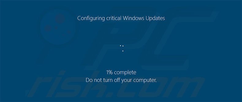 Fantom fingindo atualização do Windows