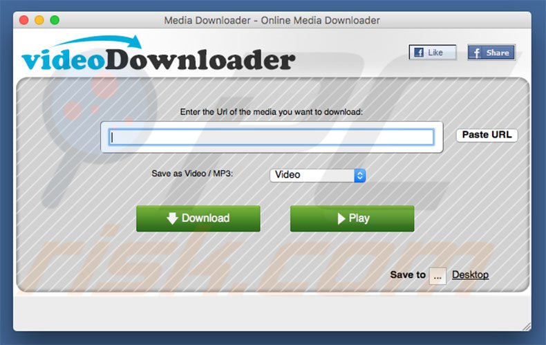 Aplicação MediaDownloader (videoDownloader)