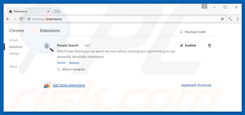 Removendo as extensões relacionadas a searchespro.com do Google Chrome
