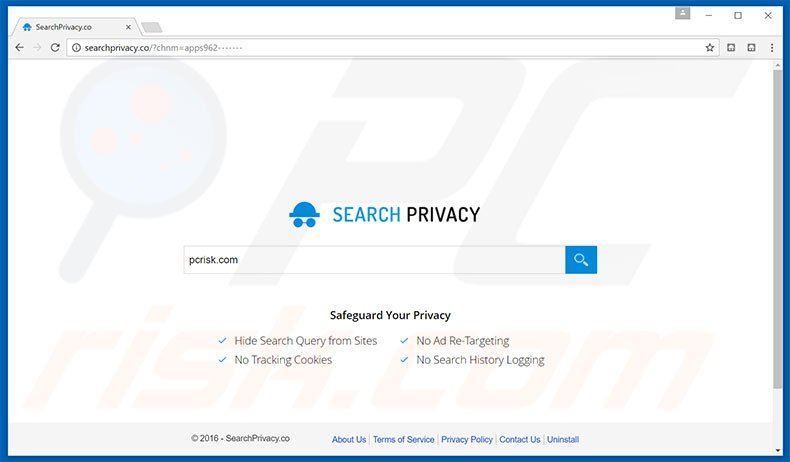 sequestrador de navegador searchprivacy.co