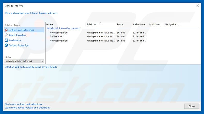 Removendo os anúncios Critical Error do Internet Explorer passo 2