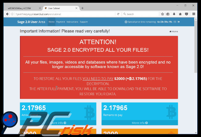 Gif do website Sage 2.0 