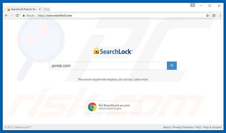 sequestrador do navegador searchlock.com