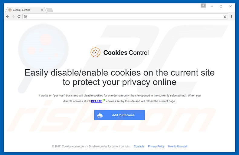 Adware Cookies Control