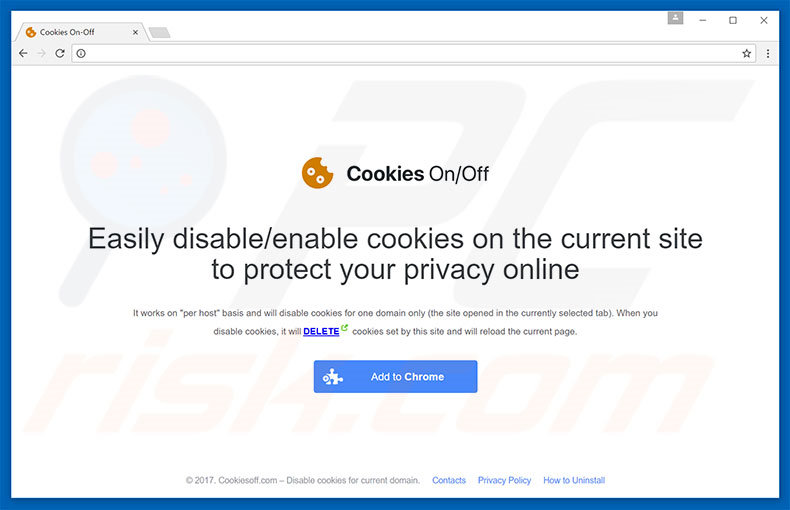 Adware Cookies On-Off