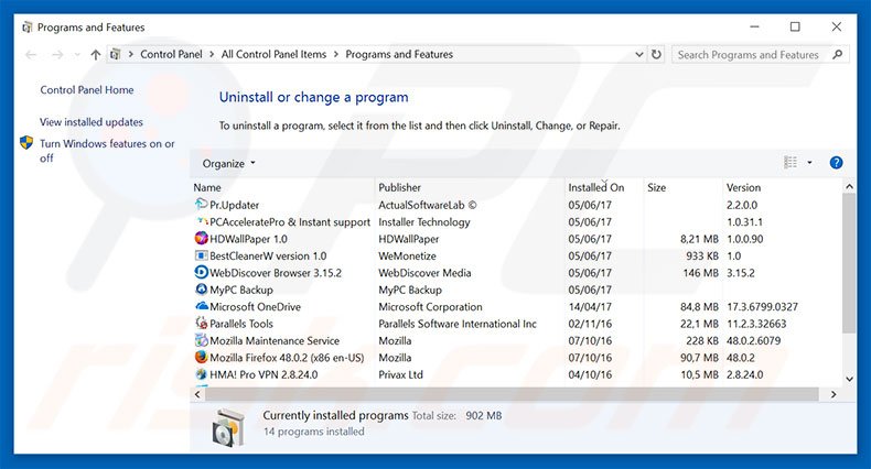 Adware Internet Service Provider - Unknown Security Breach desconhecido