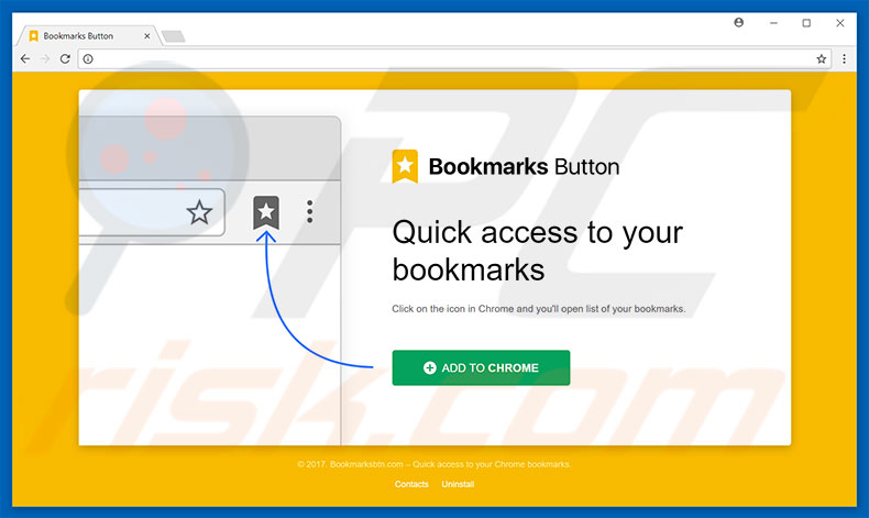 Adware Bookmarks Button