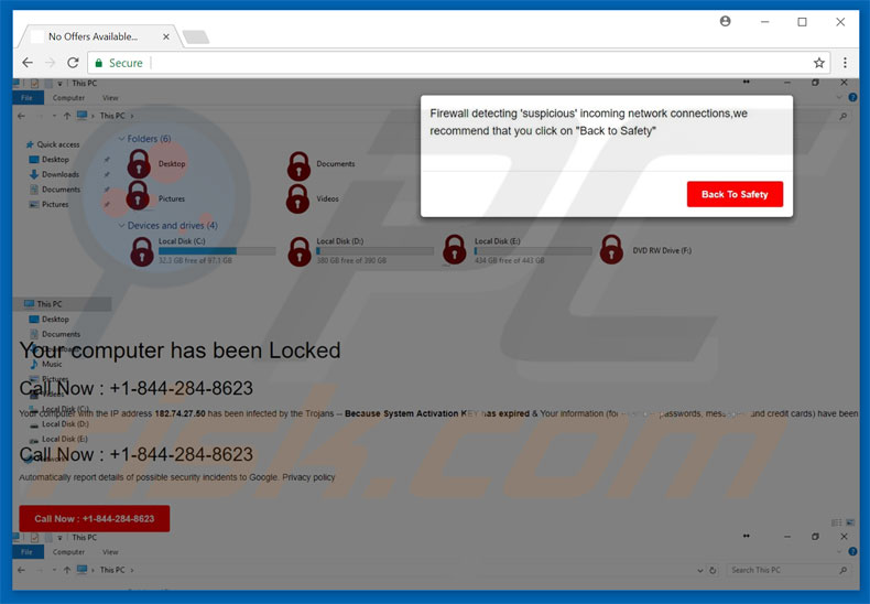 adware Firewall detecting ‘suspicious’ incoming network connections