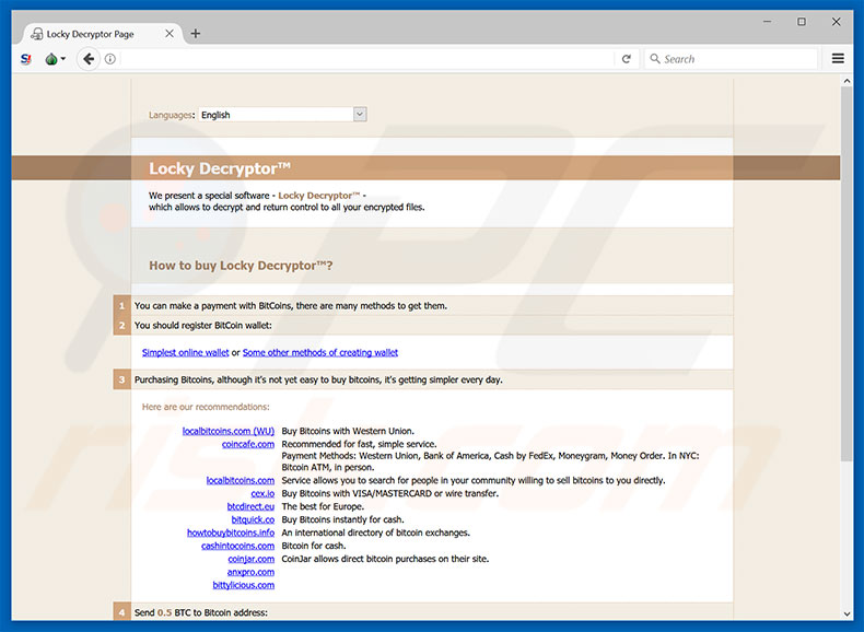 Website Lukitus