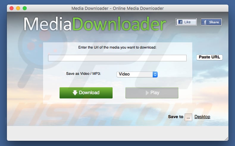 variante atualizada do osx do app do mediadownloader