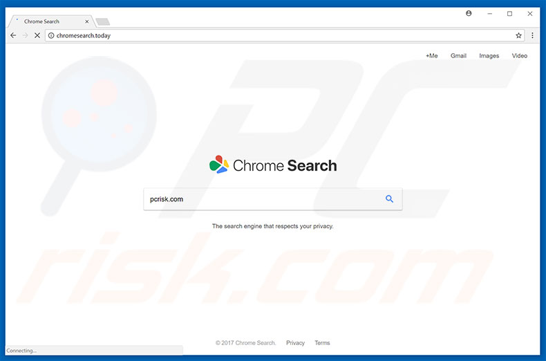 sequestrador do navegador chromesearch.today