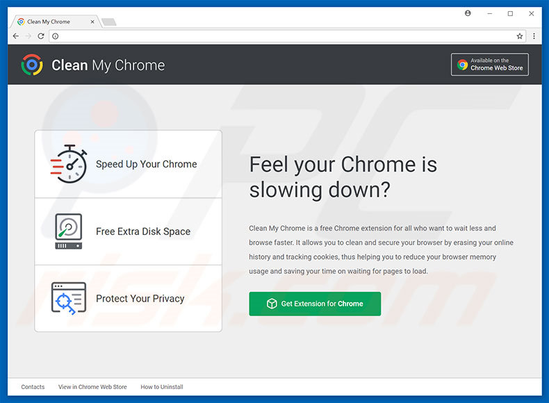 Adware Clean My Chrome