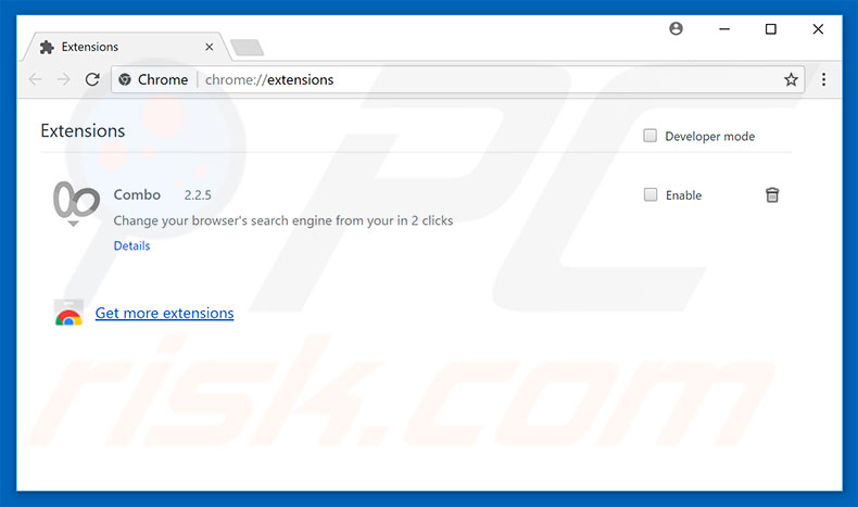 Removendo as extensões relacionadas a foxsearch.me do Google Chrome
