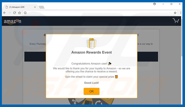 Adware Amazon Gift Card