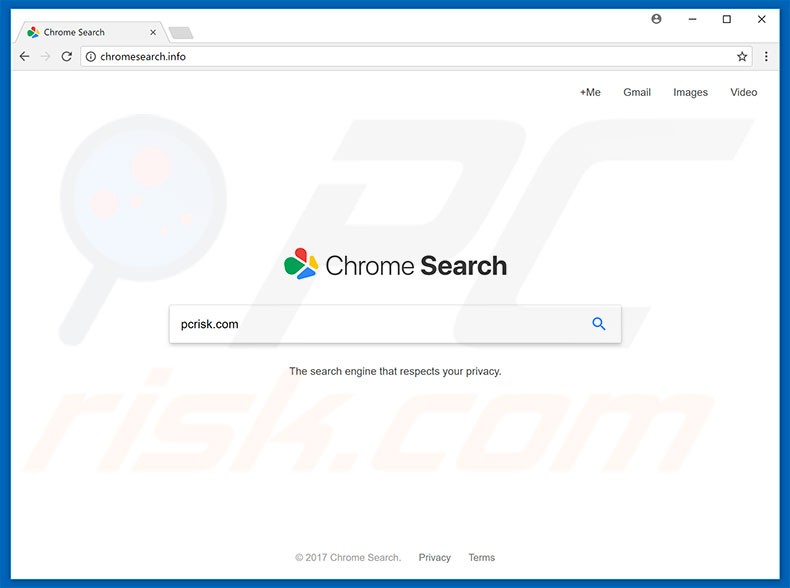 sequestrador de navegador chromesearch.info