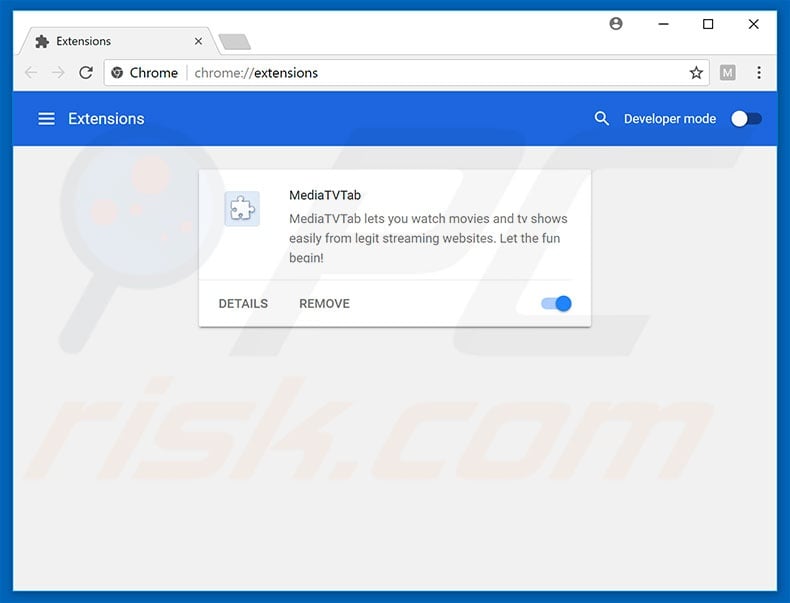 Removendo as extensões fraudulentas do Google Chrome passo 2