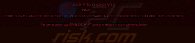 Fundo de ambiente de trabalho GANDCRAB 3