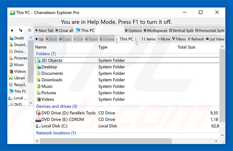 Adware Chameleon Explorer Pro