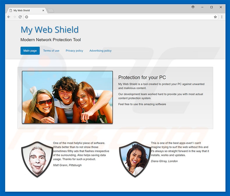 adware My Web Shield
