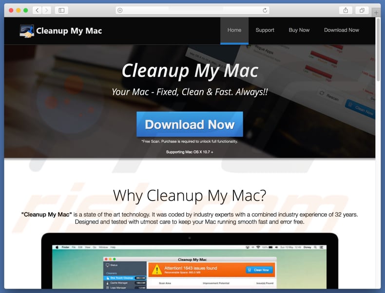 Fraude Cleanup My Mac