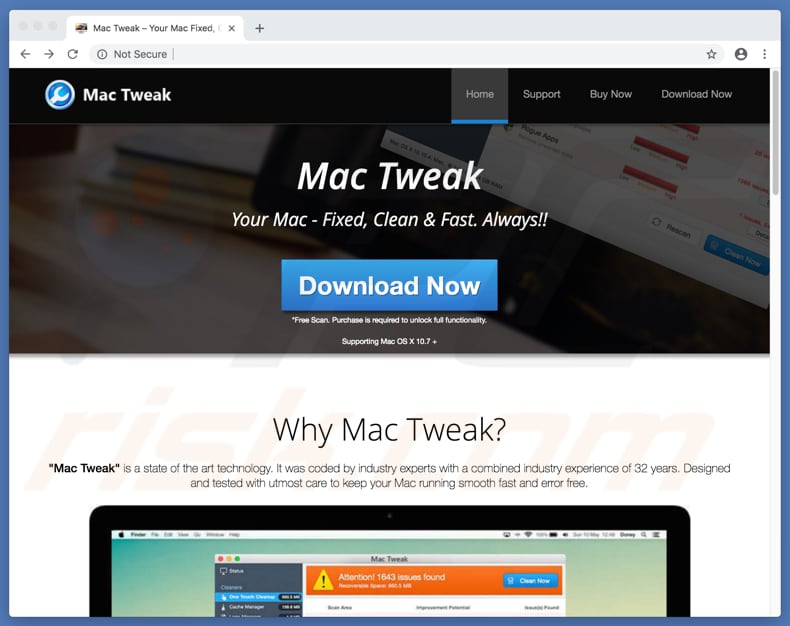 Fraude Mac Tweak