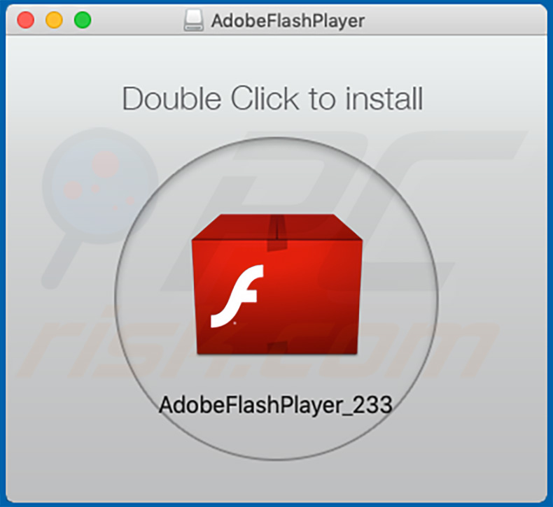 Trojan Shlayer a fingir ser o Adobe Flash Player