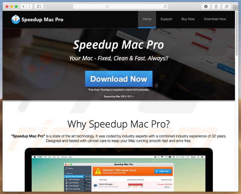 Fraude Speedup Mac Pro