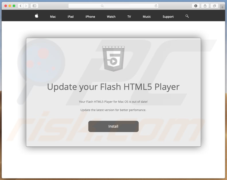 Adware do F5 Player