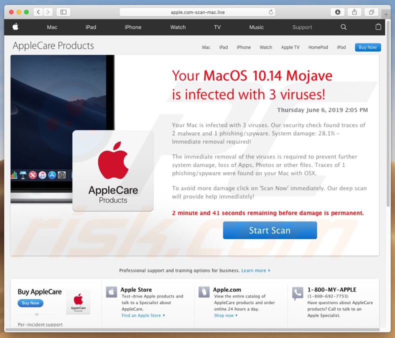 outra versão apple.com-scan-mac[.]live