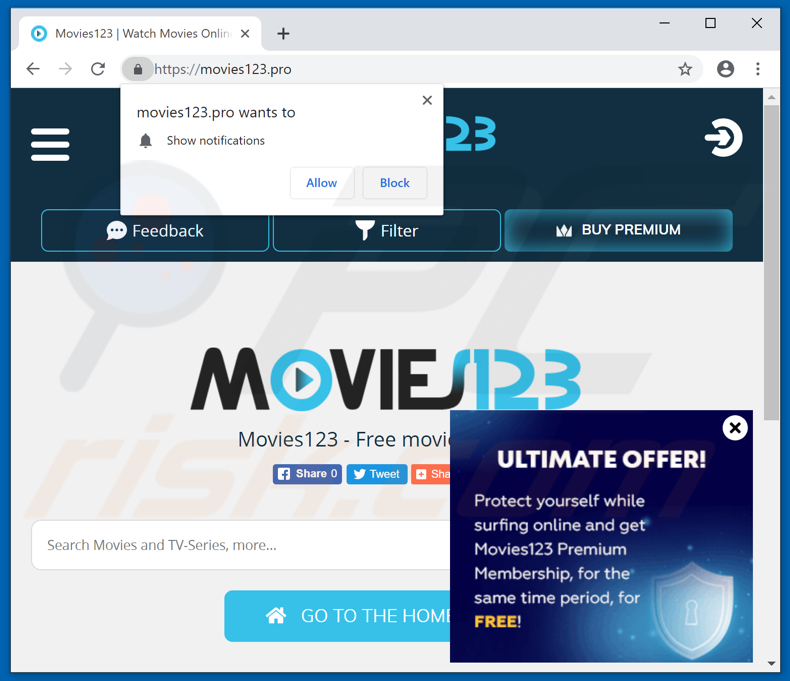  Adware Movies123