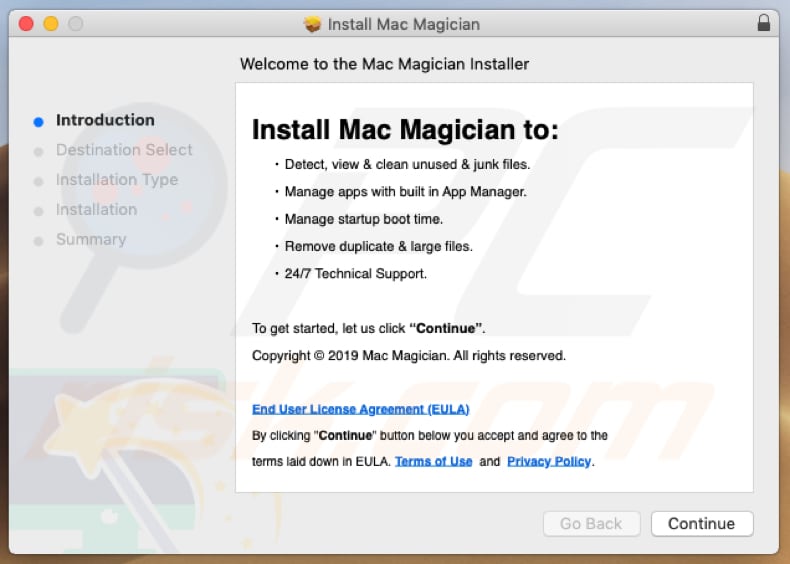 instalador mac magician