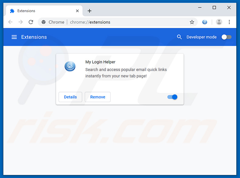 Removendo as extensões relacionadas ao search.hmyloginhelper.com do Google Chrome