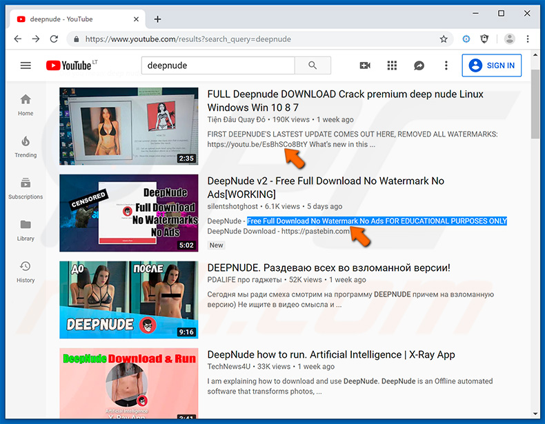 Stealer Qulab promovido em vídeos do YouTube