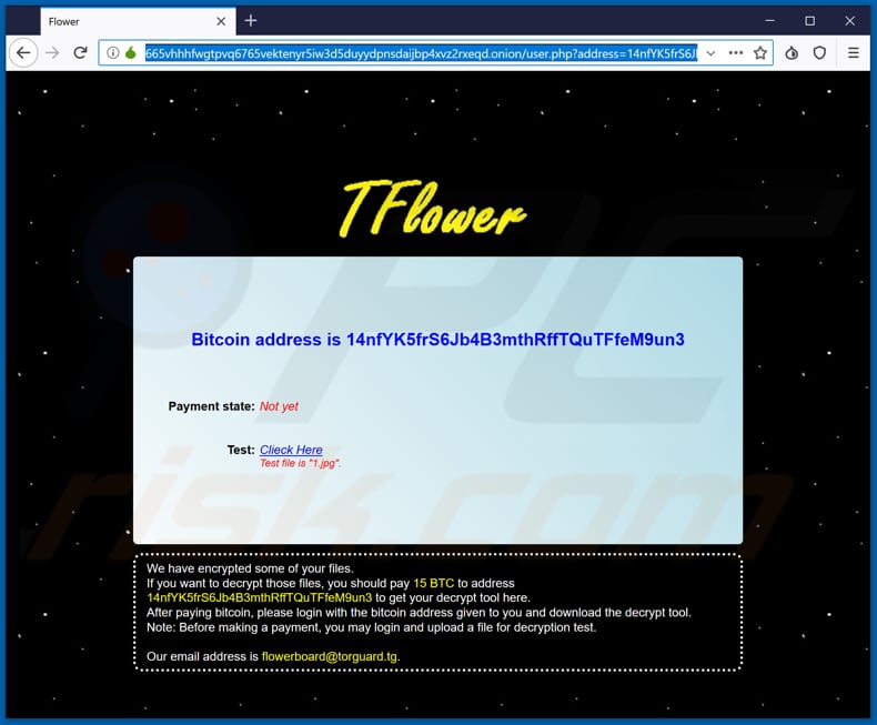 Site de TFlower