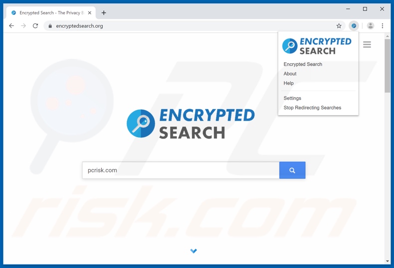 sequestrador de navegador encryptedsearch.org