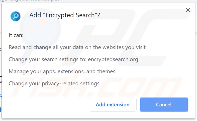 Configuração de Encryptedsearch