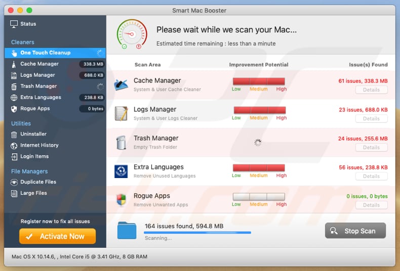 Maccleaner.pkg instala o Smart Mac Booster