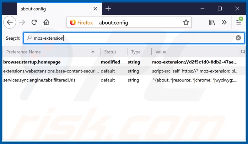Removendo o search.betterconverterprotab.com do mecanismo de pesquisa padrão do Mozilla Firefox