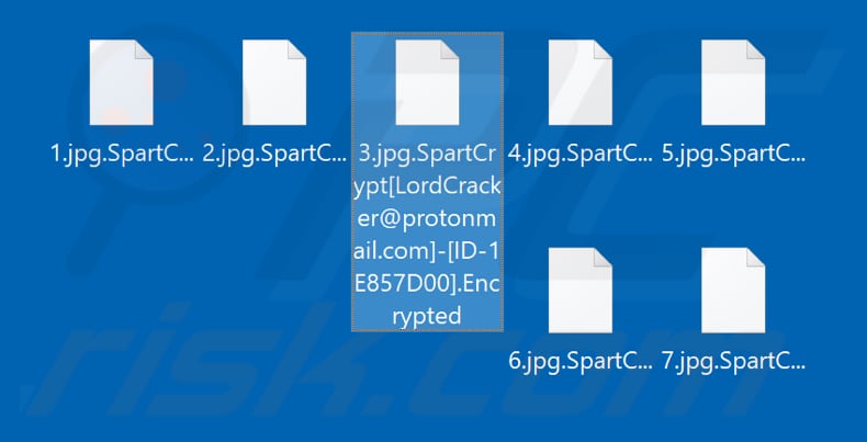 ficheiros encriptados por SpartCrypt